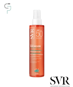 Aceite seco solar SVR Sun Secure Huile SPF50 con acabado satinado